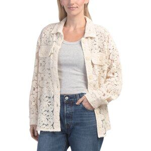 OAT NEW YORK Lace Shacket